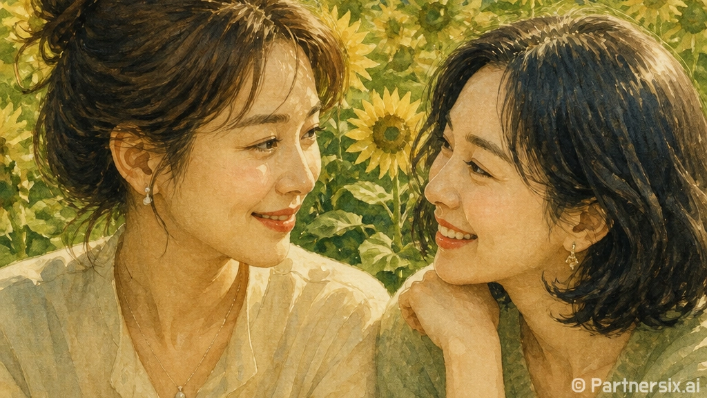 노란 해바라기 물결…