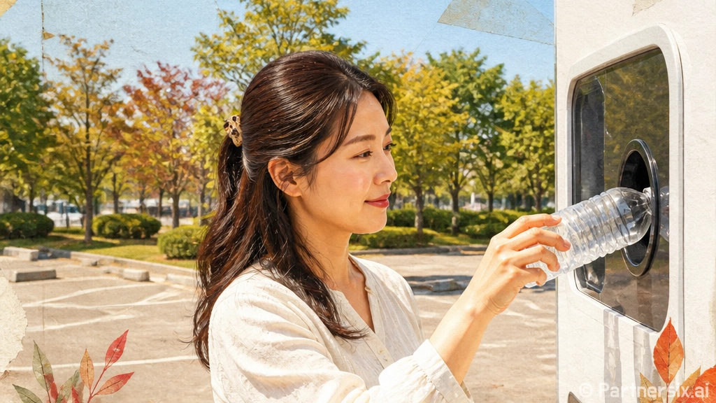 이충분수공원 무인 페트병 회수기 체험기