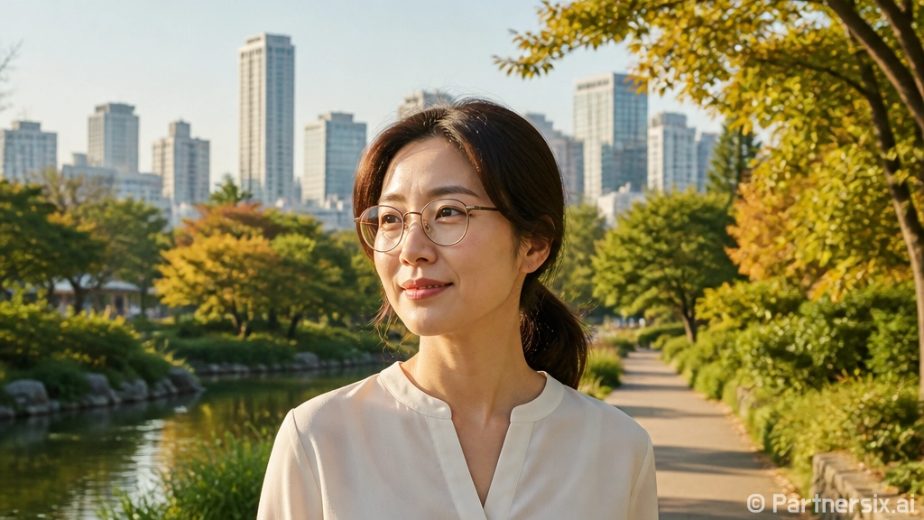 가벼운 발걸음으로 …