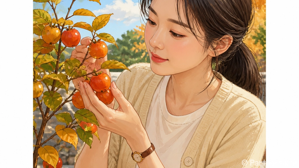 가을빛 담은 반려식…