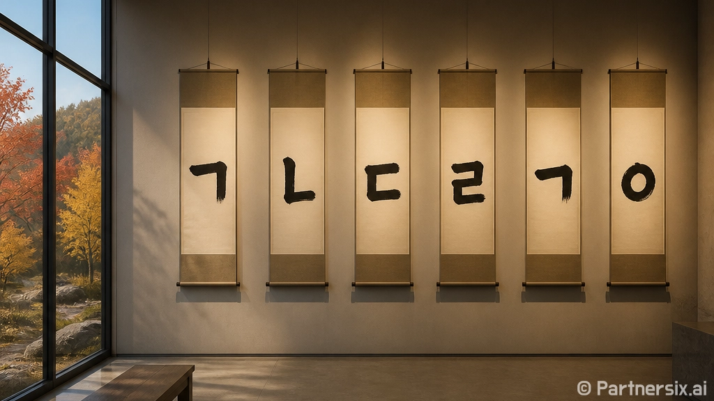 한글 자음으로 만나…