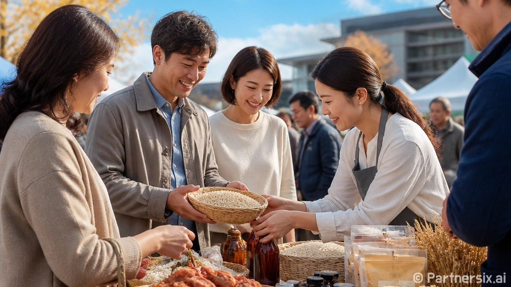 오산시청 광장서 추석 농특산물 직거래장터 개최