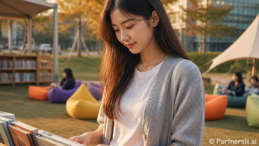 가을 잔디밭서 만난…