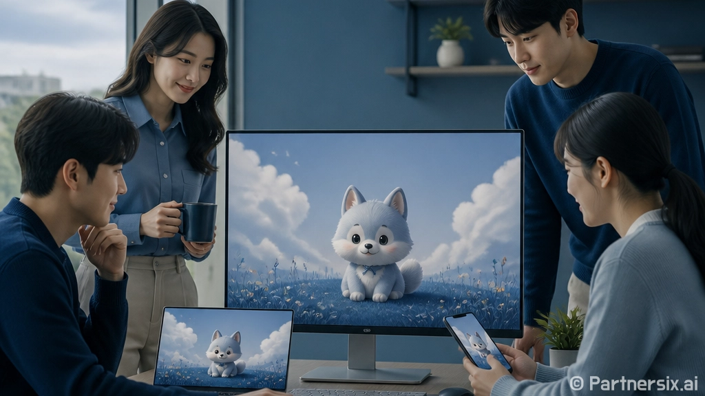 포동이와 함께하는 풍요로운 9월 배경화면