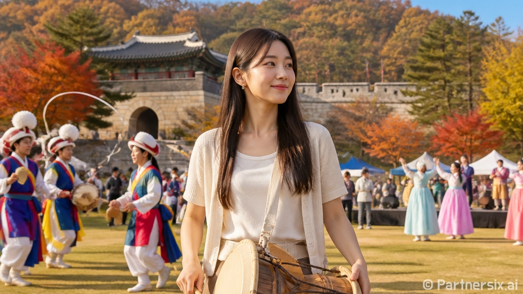 가을 맞이 하남 축제와 전통시장 풍경