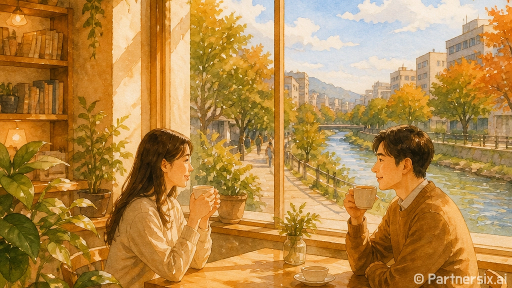 수지 신봉동 카페솔루션과 정평천 산책길