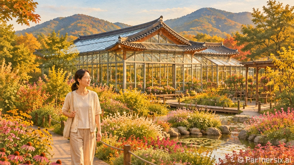 화성 우리꽃식물원에서 만나는 초록 힐링 산책
