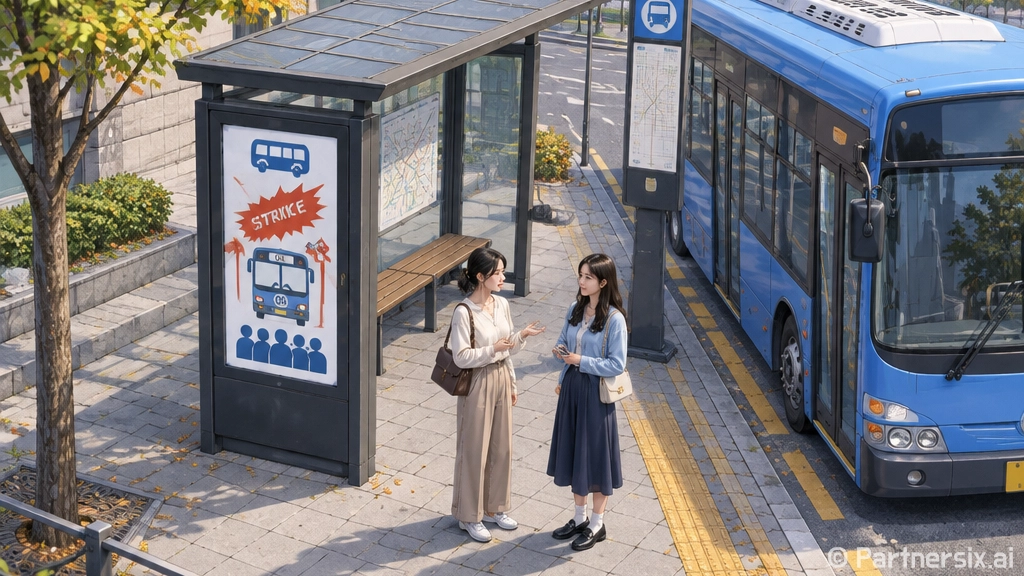 서울06번 버스 9월16일 파업 예고