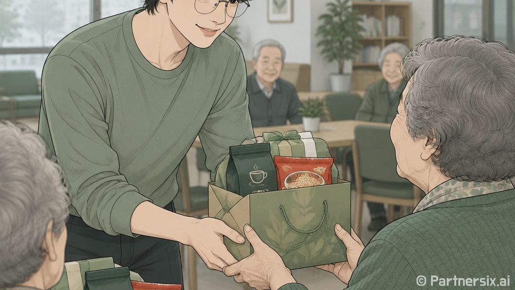 대야동, 추석맞이 경로당 29곳 방문 온정 나눔