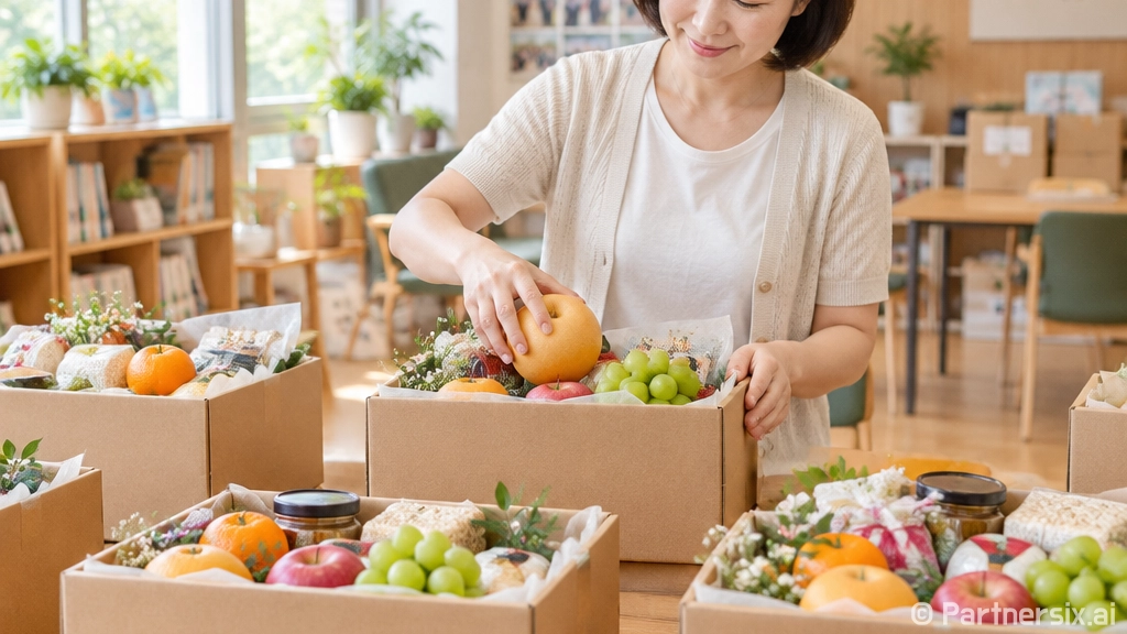 배곧2동, 추석 맞아 이웃에 희망 상자 전달