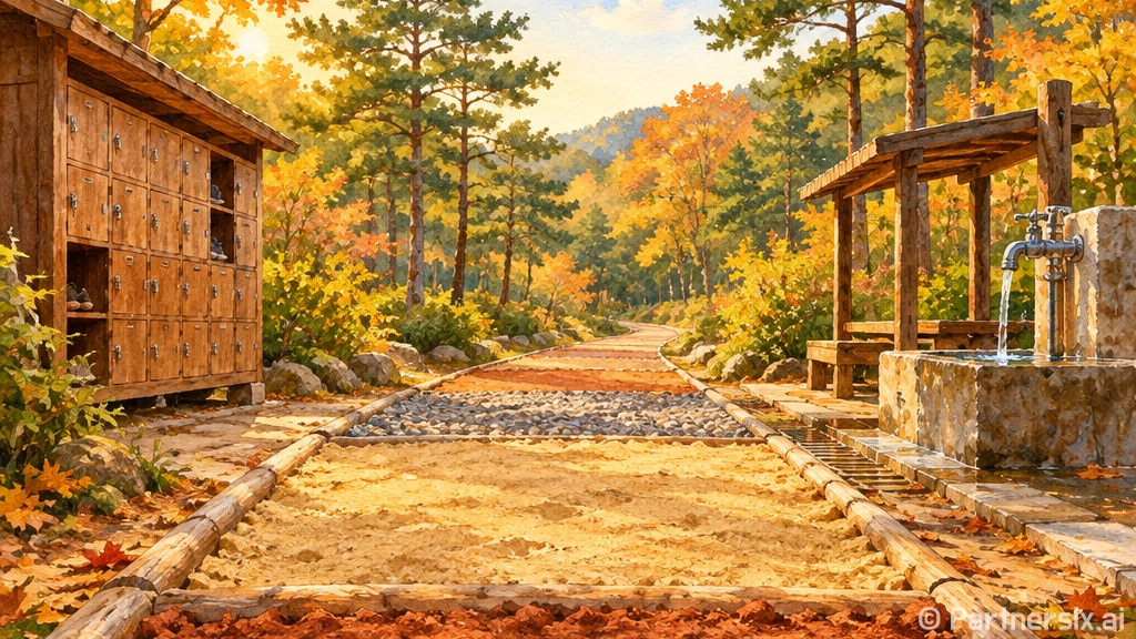 용인 한숲어싱길 맨발 산책의 매력