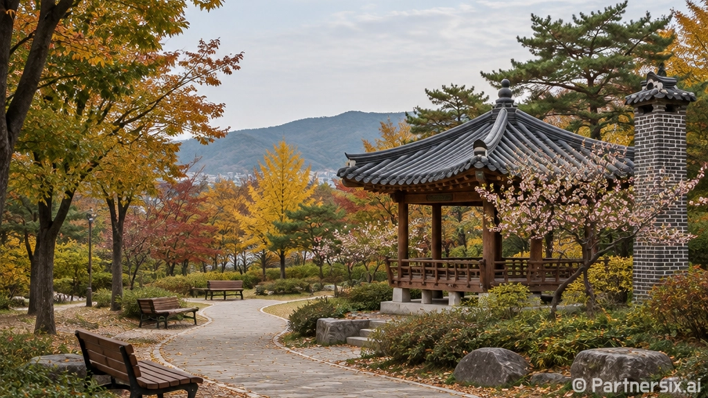 가을 맞은 용인 마북근린공원 새단장 산책길