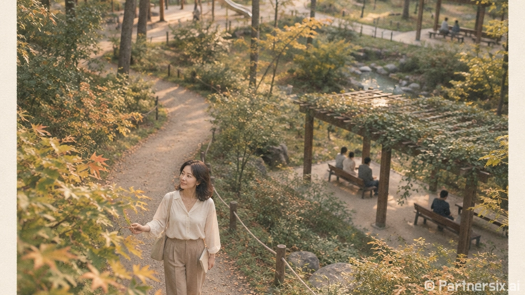 용인 정평공원, 산책과 독서의 완벽한 쉼터