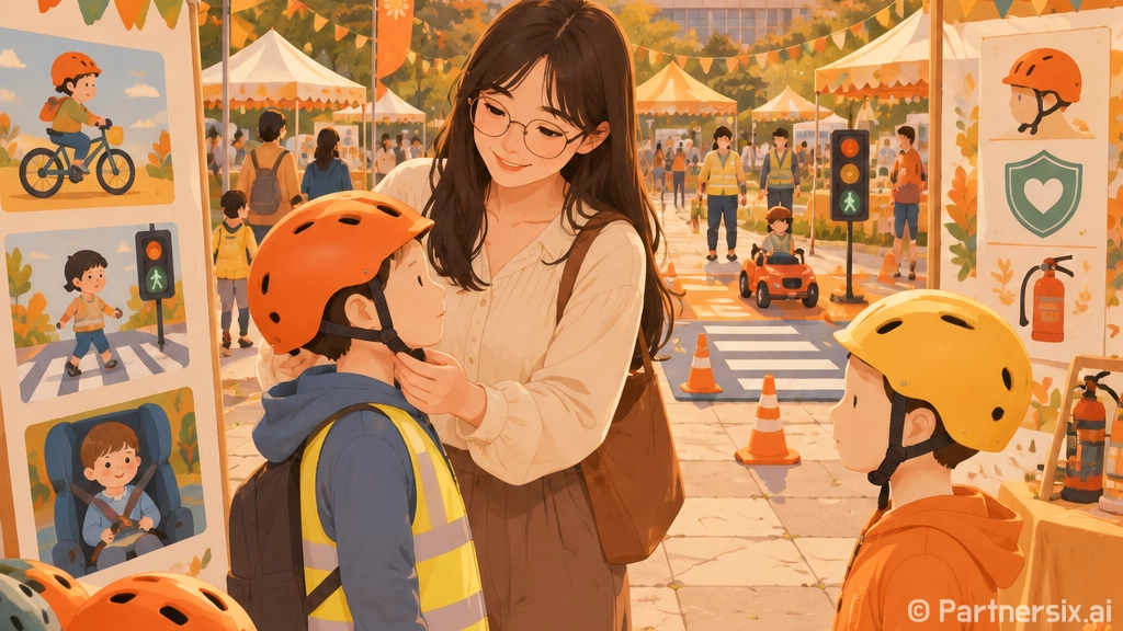 몸으로 배우는 과천시 어린이 안전축제 현장