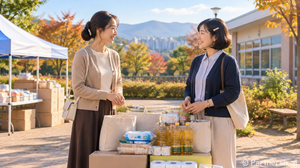 애경스페셜티, 정왕3동 한부모가정에 생필품 50세트 지원