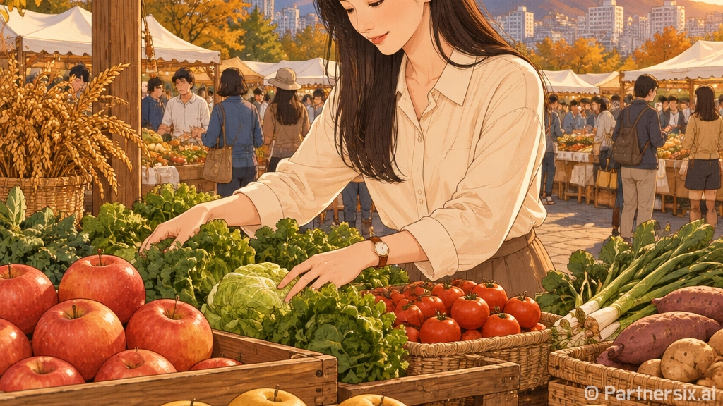 추석맞이 농특산물 직거래장터 풍성한 만남