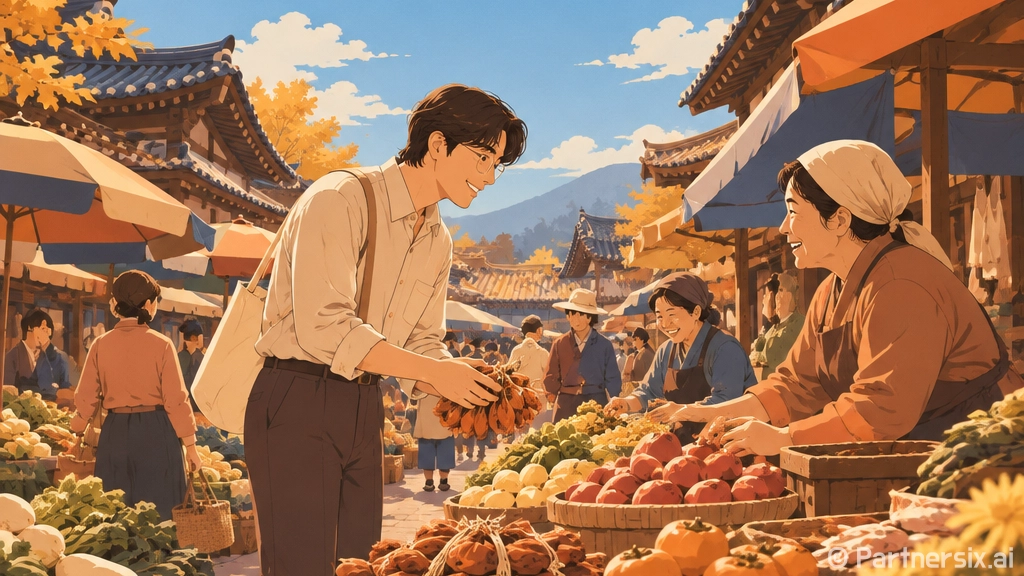 오산시 오색시장 첫 장보기 행사로 상인과 시민 소통 강화