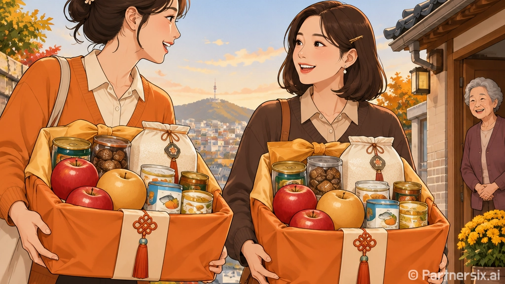 정왕1동, 독거 어르신에 추석 음식 꾸러미 전달