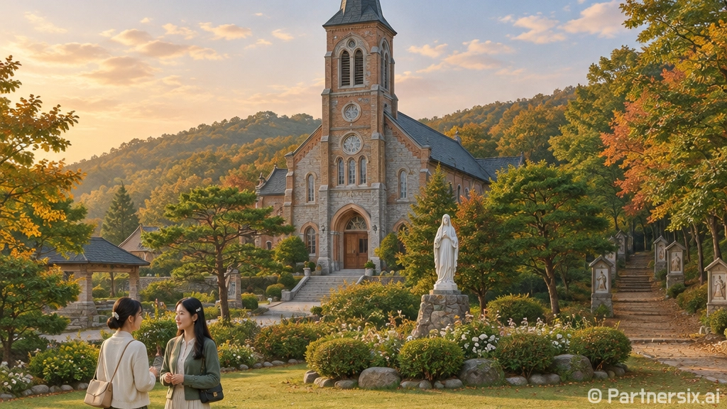 가을의 평온함 품은 화성 요당리 성지