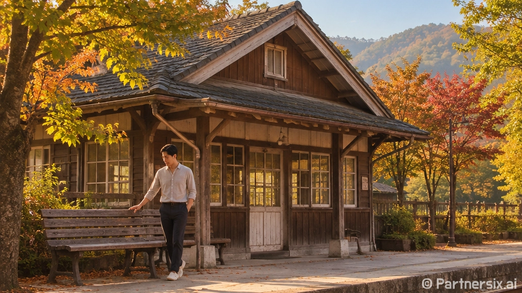 가을 감성 물씬, 남양주 능내역 산책