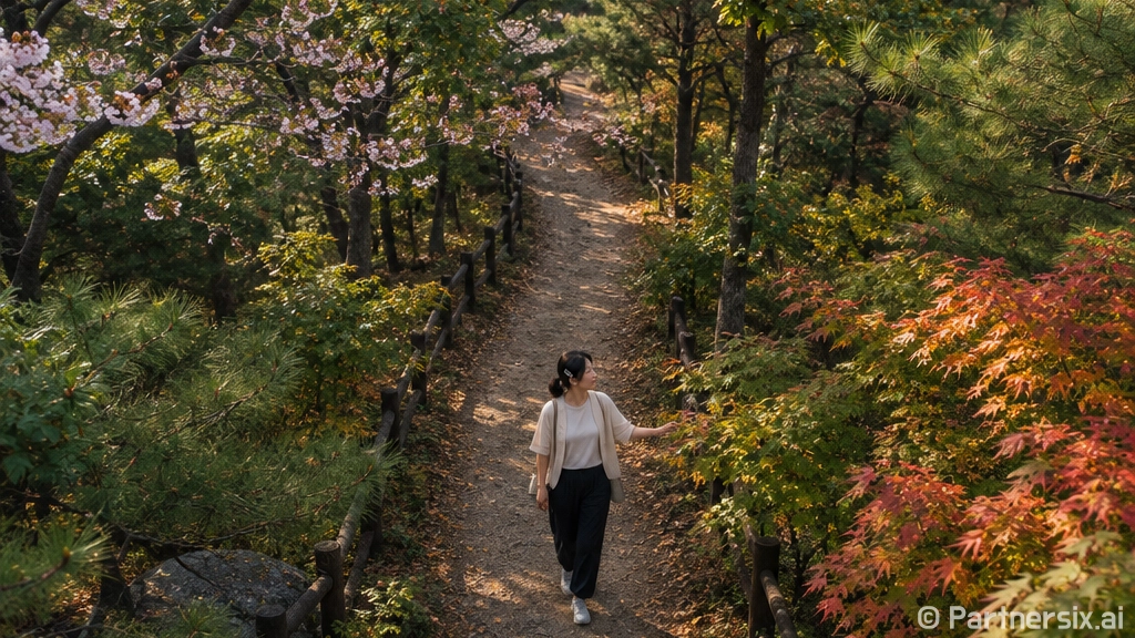 서봉산 산림욕장 가을 트레킹 명소