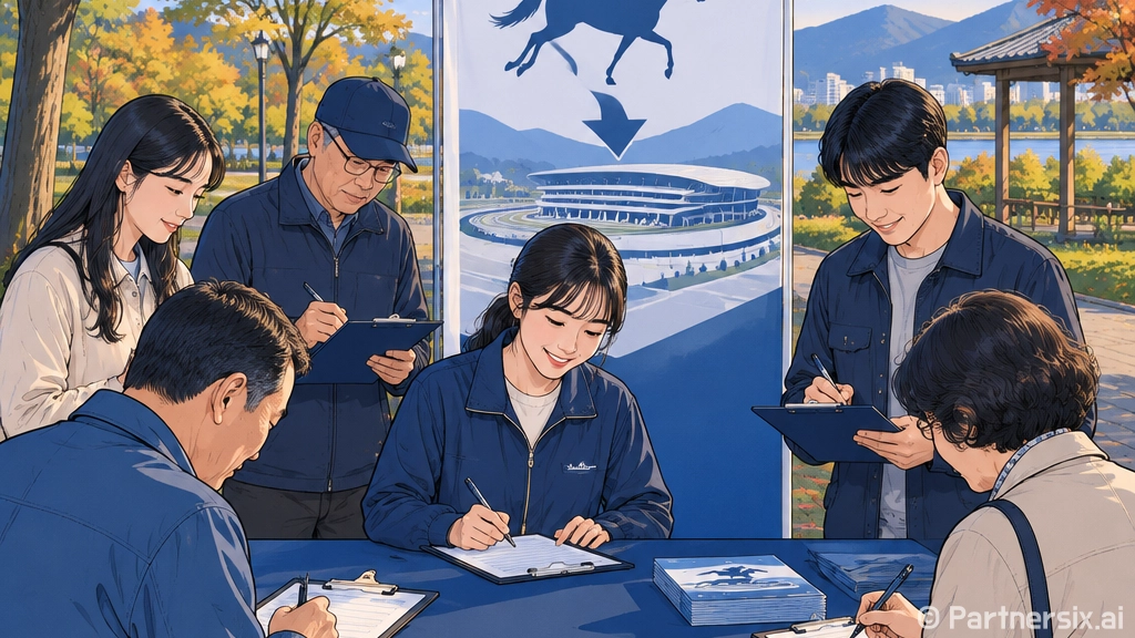 이천, 한국마사회 경마공원 유치 범시민 서명운동 전개