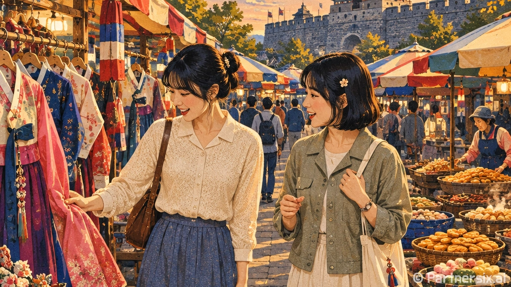 수원 전통시장 3곳, 한복과 먹거리의 매력