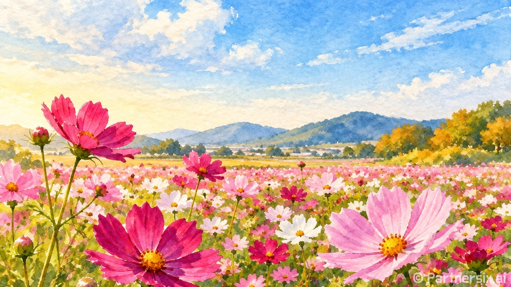 평택 오성 코스모스 가을명소