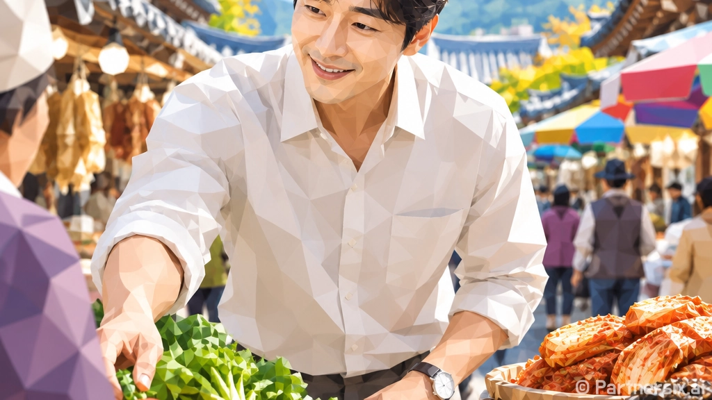임병택 시장, 추석 맞아 전통시장 상인 격려