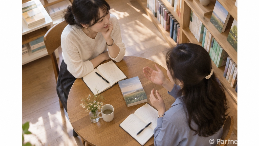 임택수 작가와 『김섬과 박혜람』 북토크 현장