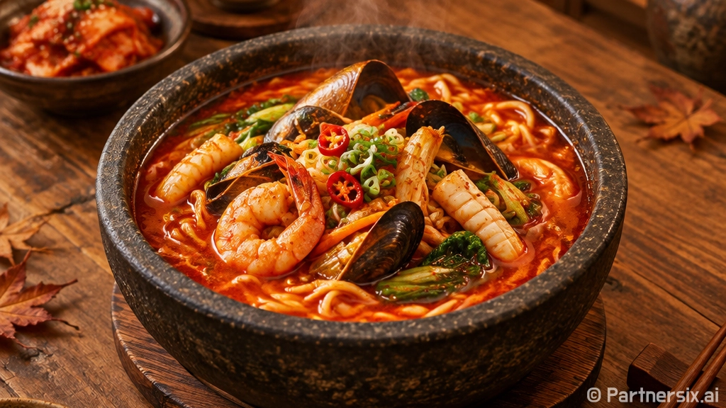 진한 국물의 신복리 짬뽕 맛집