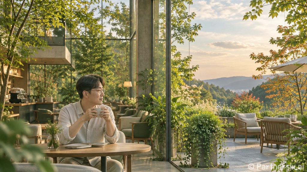 김포 카페 풍무, 초록 힐링 명소