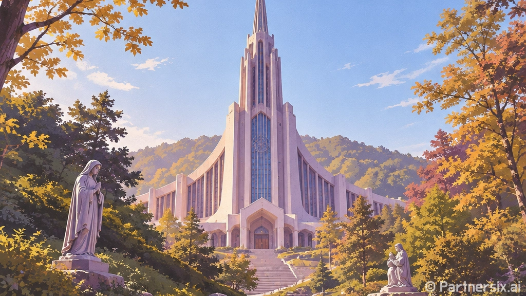 가을 산책 명소 남양성모성지의 평온함