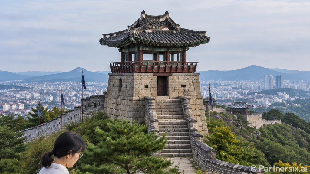 수원화성 서장대 트레킹 명소