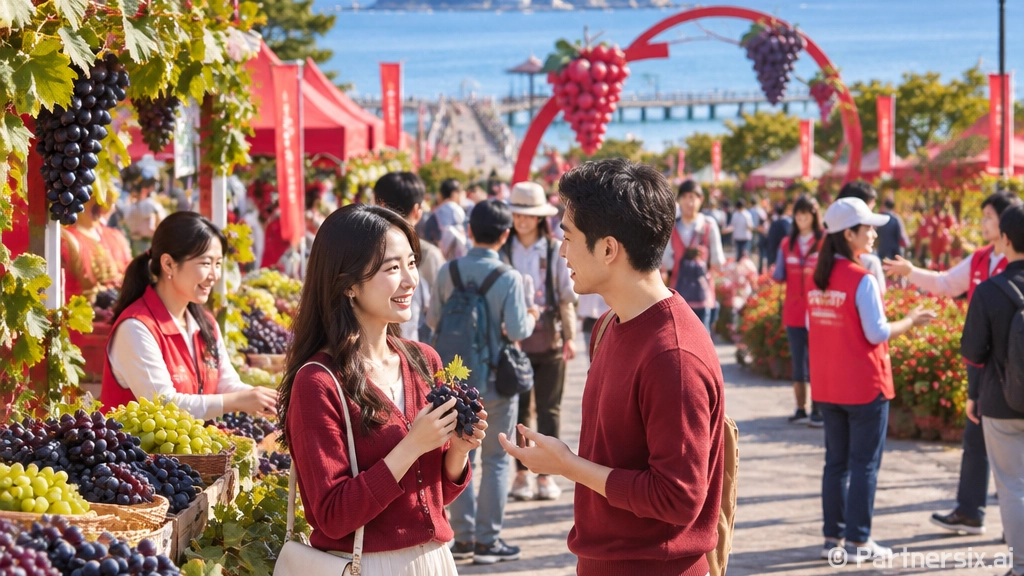 안산 대부포도축제, 자원봉사로 빛난 가을의 하루