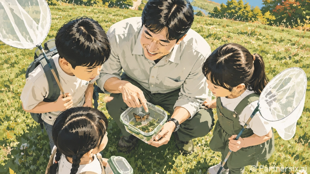 가을 강천섬에서 만난 곤충과 가족의 힐링