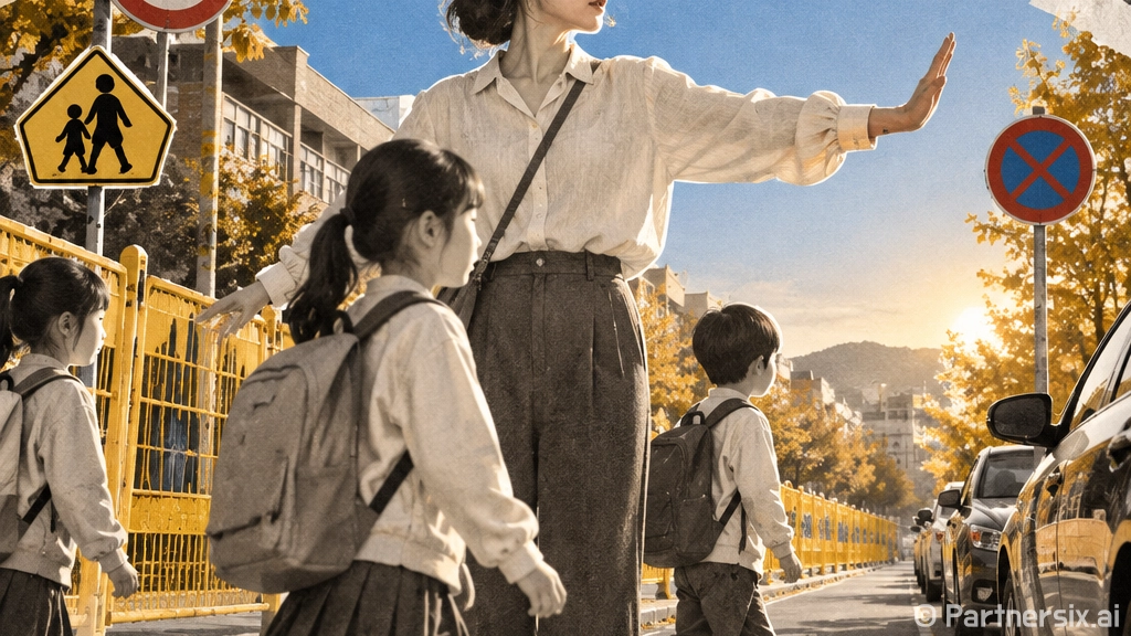 통학로 안전, 어린이 눈높이에서 점검하다