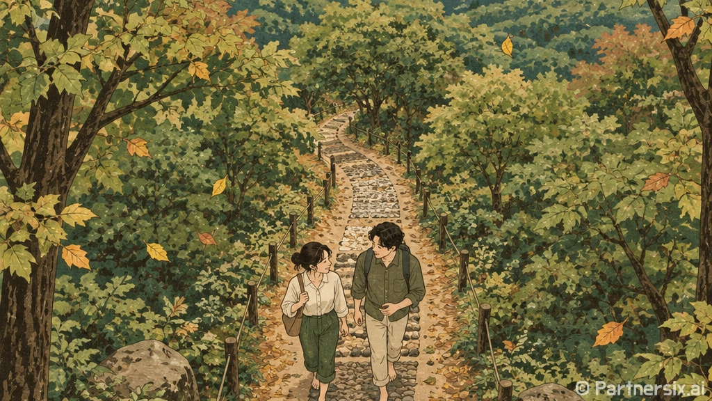 가을바람 속 시흥 소래산 산림욕장 산책기