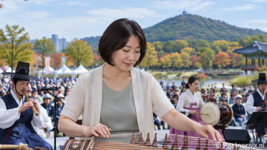 평택 함박산서 빛난 국악 축제 현장