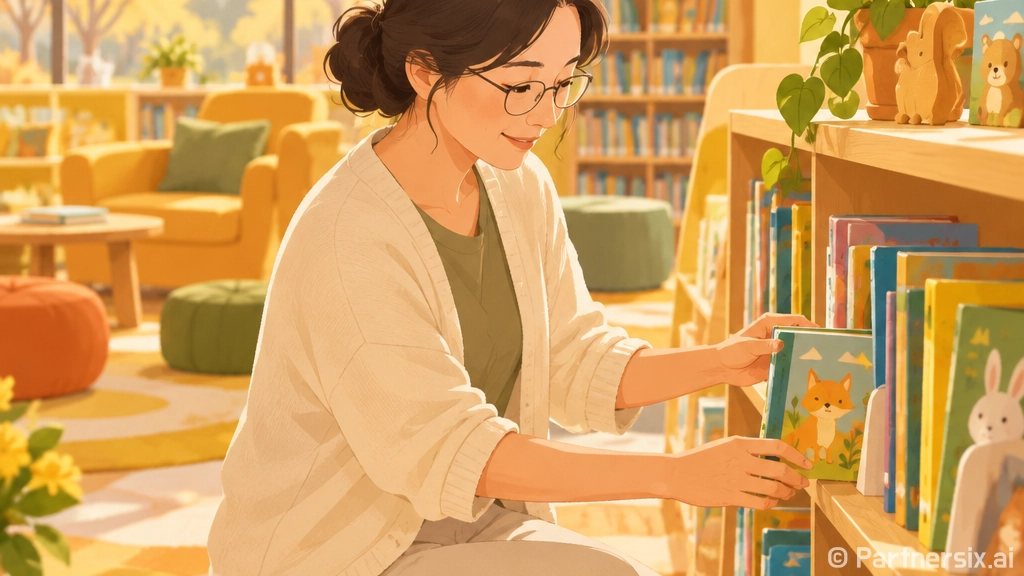 가을 독서의 달, 신현도서관 어린이자료실 탐방