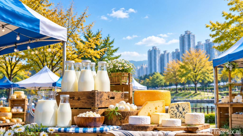 우유와 치즈의 축제, 평촌에서 만나다
