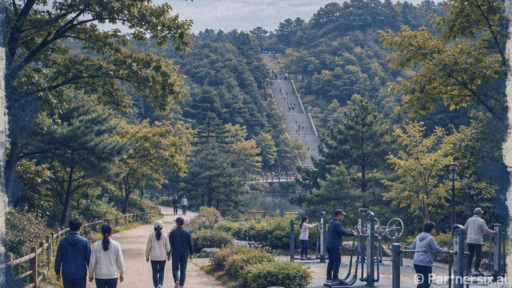 안산 백운공원 산책과 운동 명소