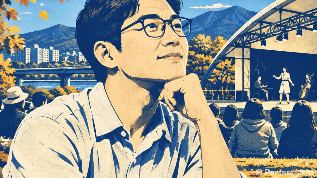 가을바람 속 의정부 재즈 선율