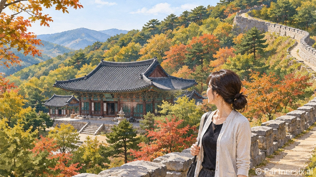 남한산성 국청사, 성곽길 따라 역사와 가을 만끽