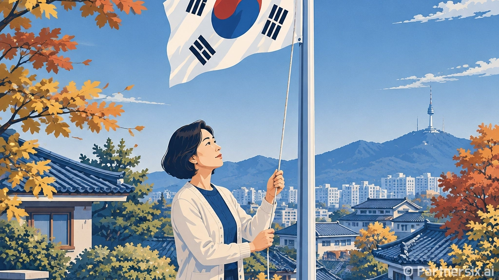 10월 국군의 날·개천절·한글날 태극기 달기