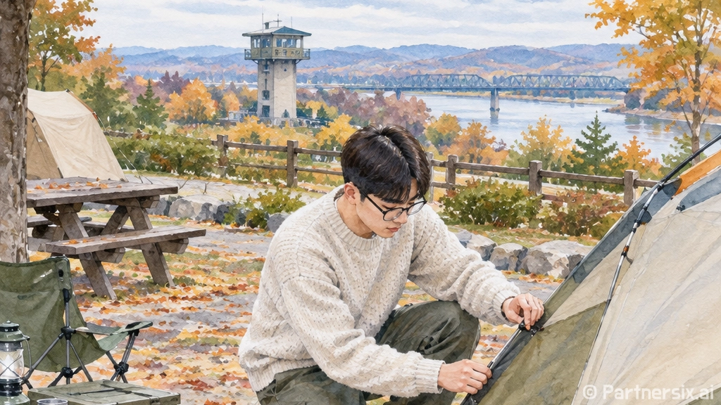 가을 캠핑과 축제의 완벽한 조화, 평화누리캠핑장