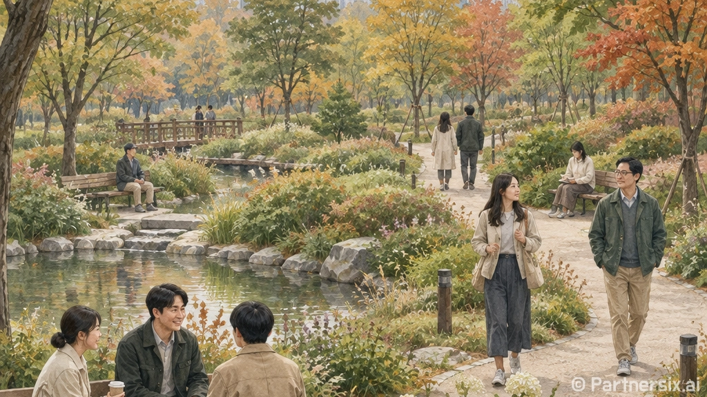 운정중앙공원, 자연…