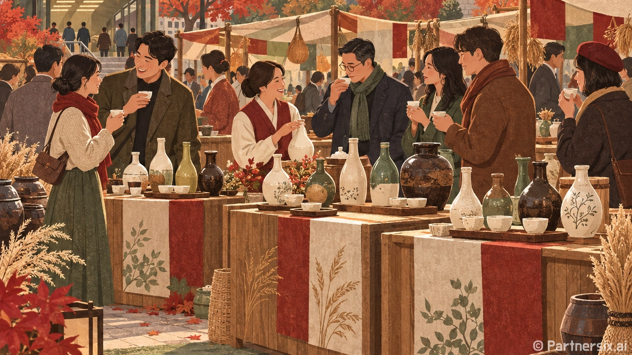 도심에 펼쳐진 막걸리 여행