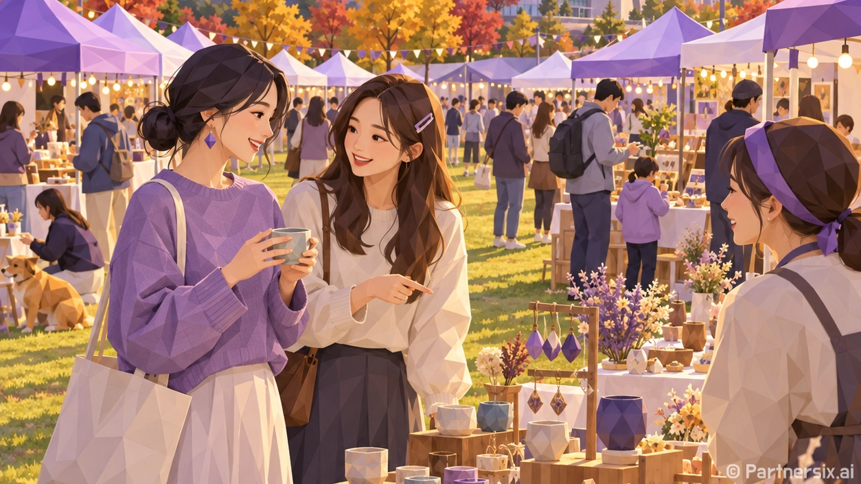 오산천 물든 상생축…