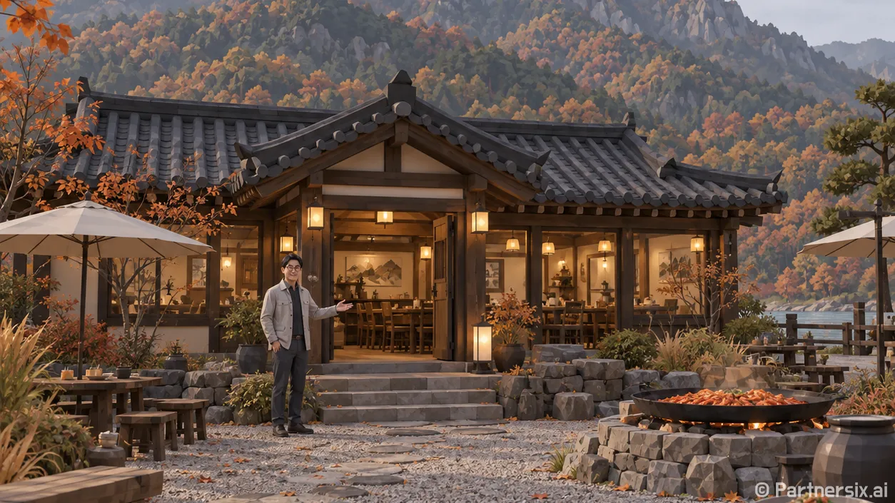 용문산 단풍과 닭갈비